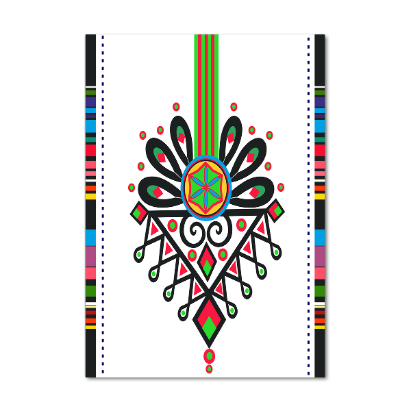 Quadro acrilico verticale Modello popolare polacco