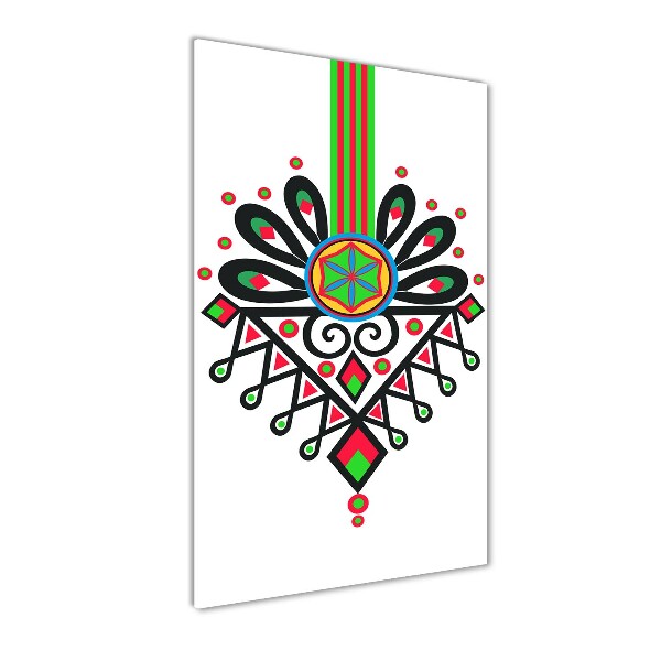 Quadro acrilico verticale Modello popolare polacco