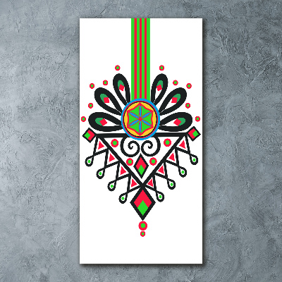 Quadro acrilico verticale Modello popolare polacco
