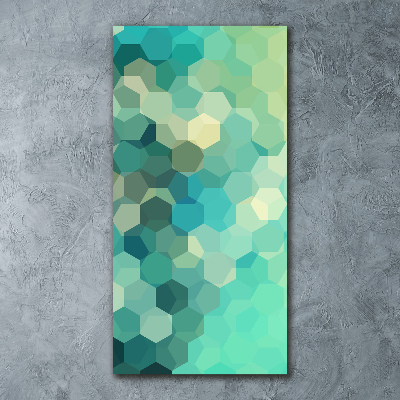 Quadro stampa su vetro acrilico verticale Sfondo astratto