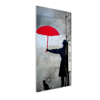 Quadro in vetro acrilico verticale Murale