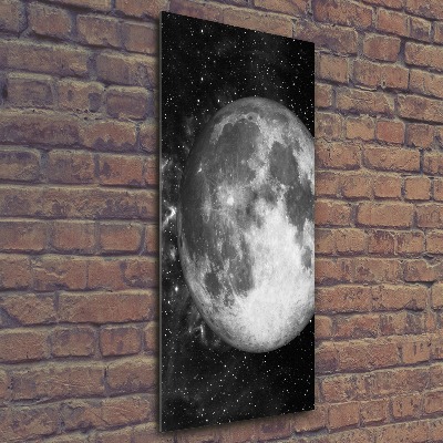 Quadro acrilico verticale Luna