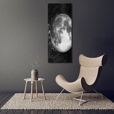Quadro acrilico verticale Luna