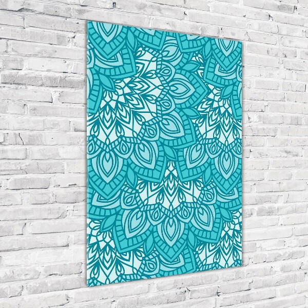 Quadro stampa su vetro acrilico verticale Ornamenti