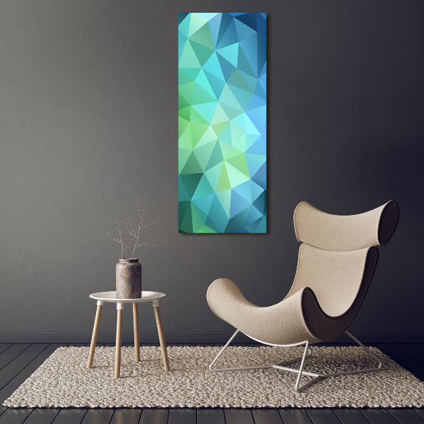 Quadro acrilico verticale Sfondo astratto