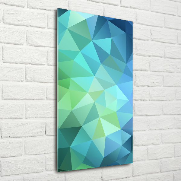 Quadro acrilico verticale Sfondo astratto