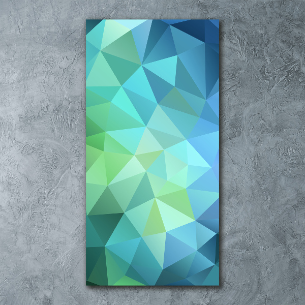 Quadro acrilico verticale Sfondo astratto