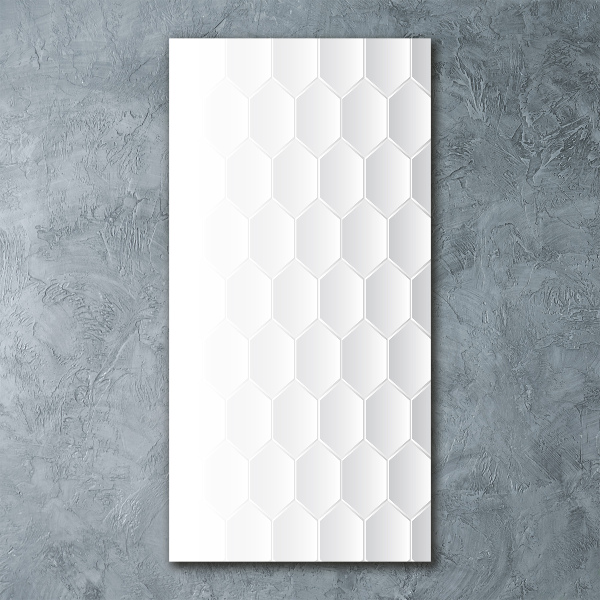 Quadro in vetro acrilico verticale Sfondo geometrico