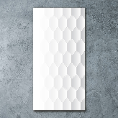 Quadro in vetro acrilico verticale Sfondo geometrico