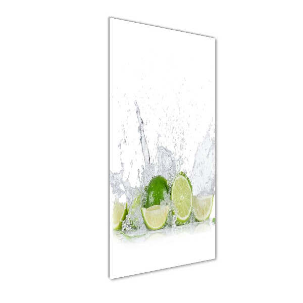 Quadro vetro acrilico verticale Lime