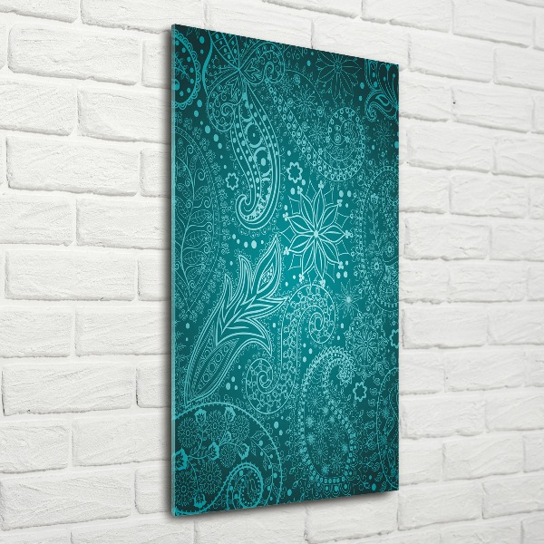 Quadro acrilico verticale Ornamenti