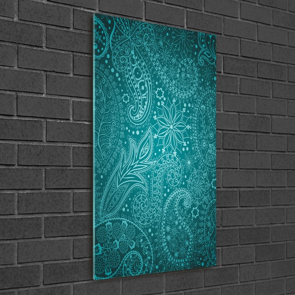 Quadro acrilico verticale Ornamenti