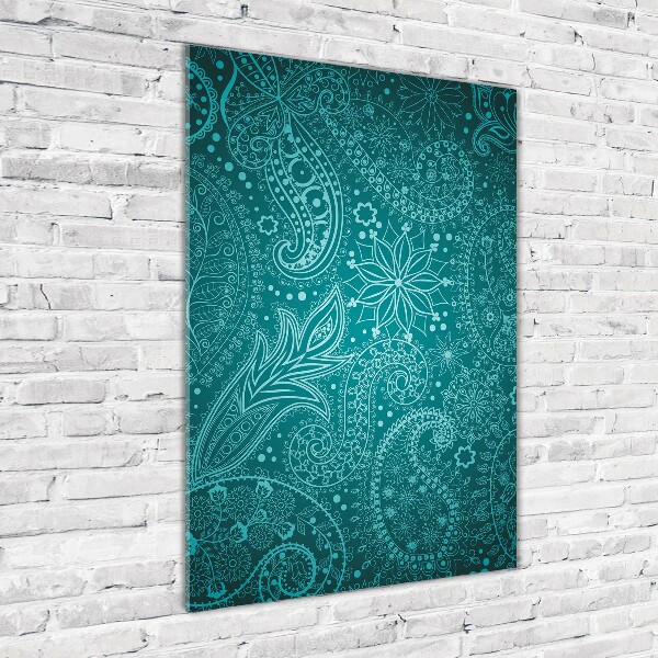 Quadro acrilico verticale Ornamenti