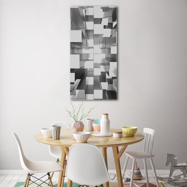 Quadro stampa su vetro acrilico verticale Sfondo astratto