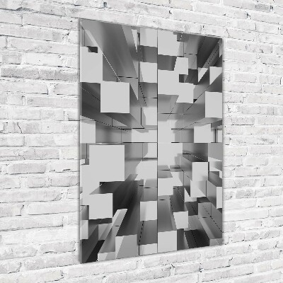 Quadro stampa su vetro acrilico verticale Sfondo astratto