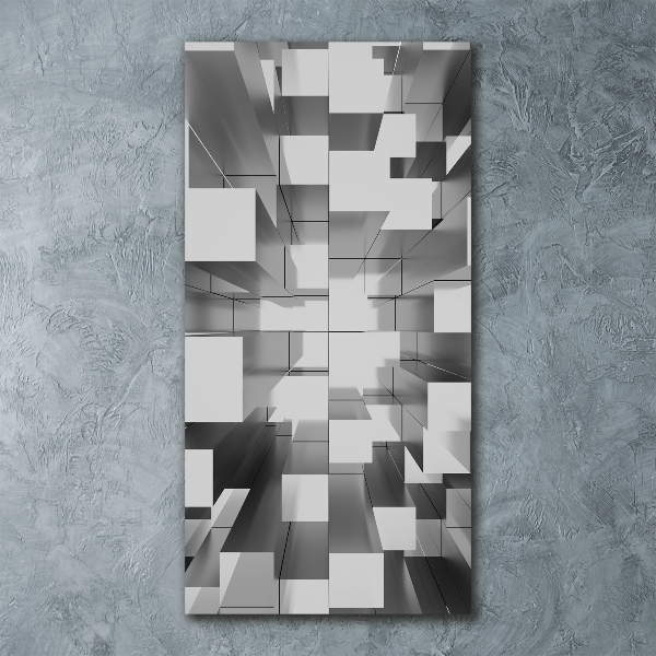 Quadro stampa su vetro acrilico verticale Sfondo astratto