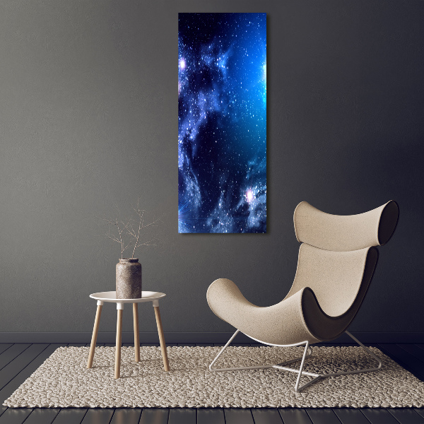 Quadro vetro acrilico verticale Nebulosa