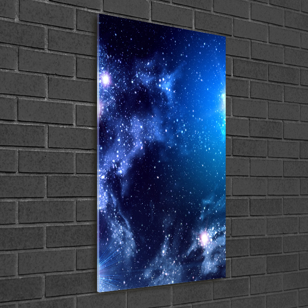 Quadro vetro acrilico verticale Nebulosa