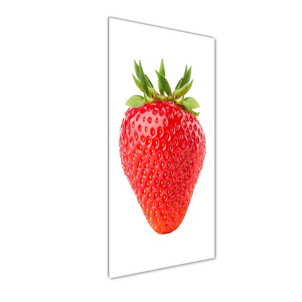 Quadro acrilico verticale Fragola