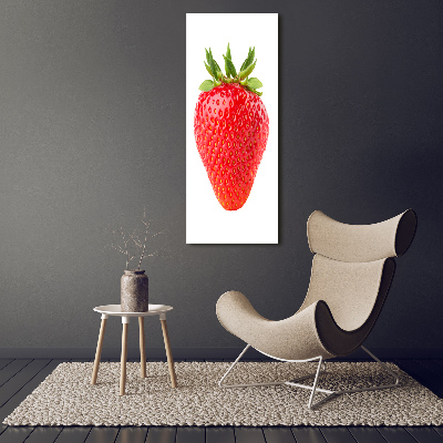 Quadro acrilico verticale Fragola