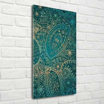 Quadro stampa su vetro acrilico verticale Ornamenti