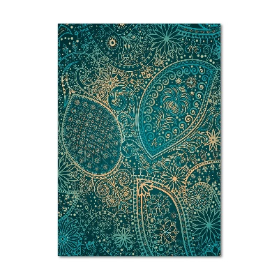 Quadro stampa su vetro acrilico verticale Ornamenti