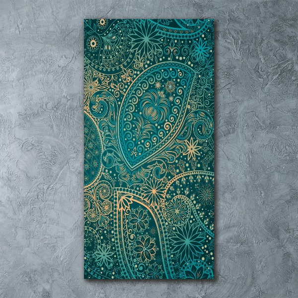 Quadro stampa su vetro acrilico verticale Ornamenti