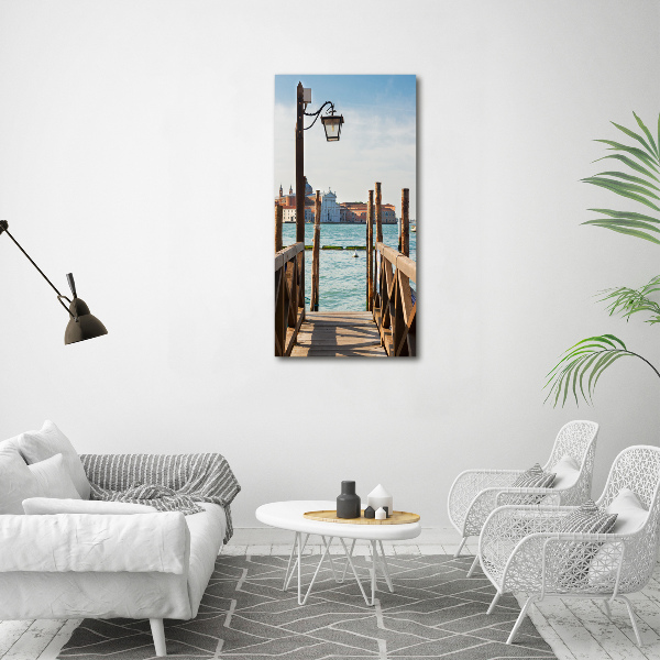 Quadro in vetro acrilico verticale Venezia, Italia