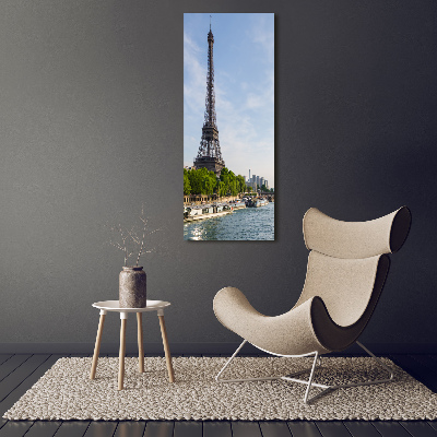 Quadro acrilico verticale Torre Eiffel Parigi