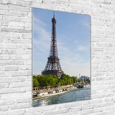 Quadro acrilico verticale Torre Eiffel Parigi