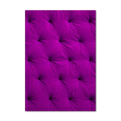 Quadro acrilico verticale Parete di velluto