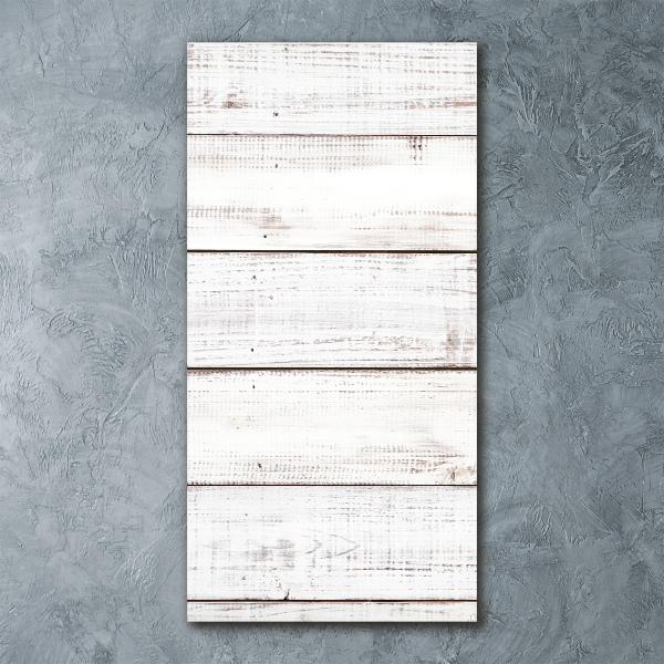 Quadro vetro acrilico verticale Parete in legno