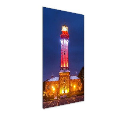 Quadro in vetro acrilico verticale Niecorze, Polonia