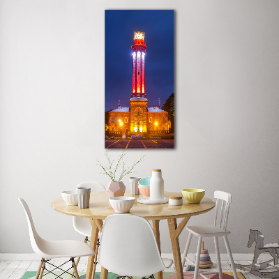 Quadro in vetro acrilico verticale Niecorze, Polonia