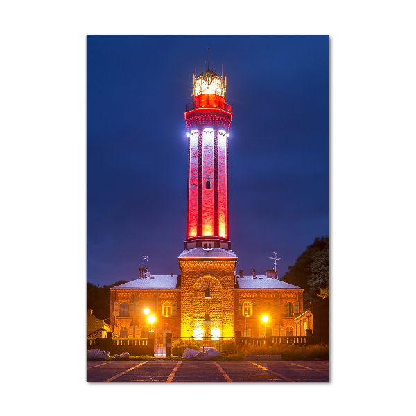 Quadro in vetro acrilico verticale Niecorze, Polonia