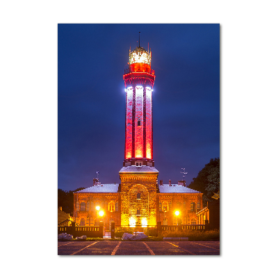 Quadro in vetro acrilico verticale Niecorze, Polonia