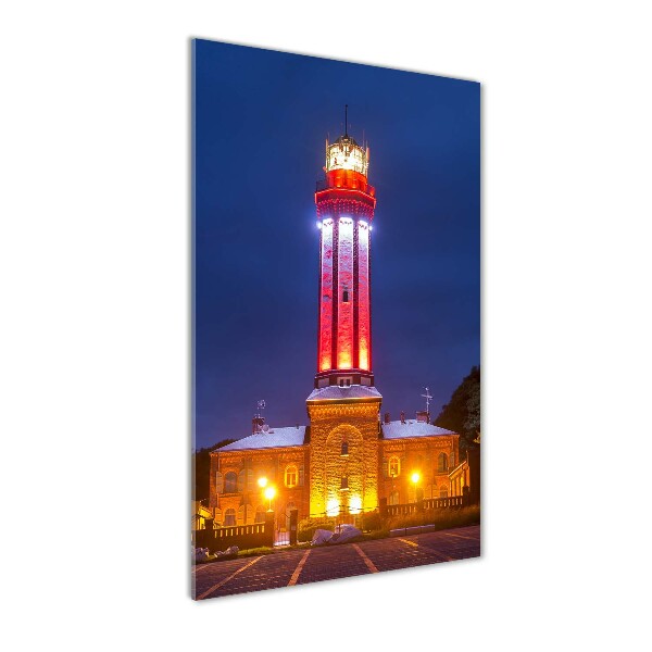 Quadro in vetro acrilico verticale Niecorze, Polonia