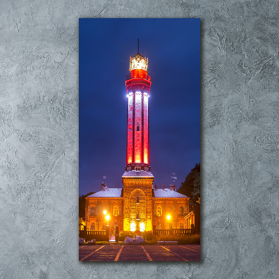 Quadro in vetro acrilico verticale Niecorze, Polonia