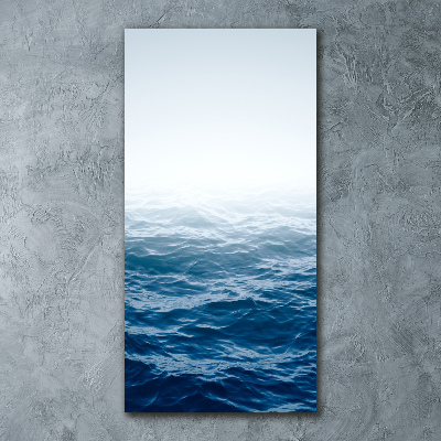 Quadro vetro acrilico verticale Onde del mare
