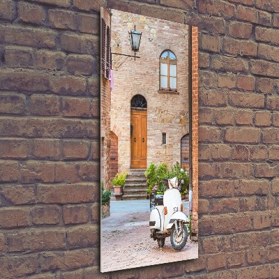 Quadro acrilico verticale Strade italiane