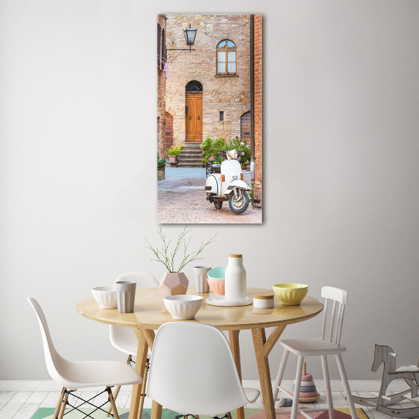 Quadro acrilico verticale Strade italiane