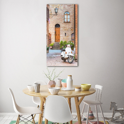 Quadro acrilico verticale Strade italiane