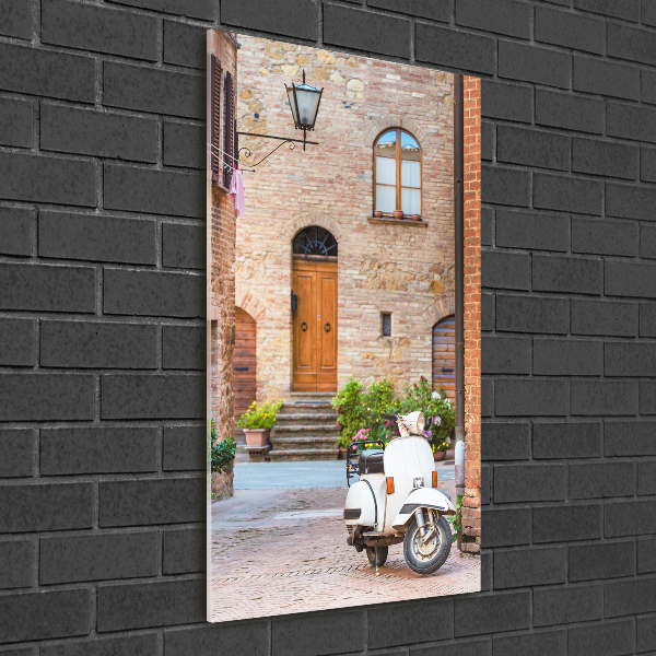 Quadro acrilico verticale Strade italiane