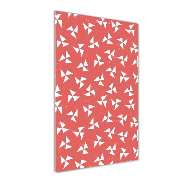 Quadro acrilico verticale Sfondo geometrico