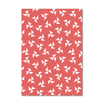 Quadro acrilico verticale Sfondo geometrico