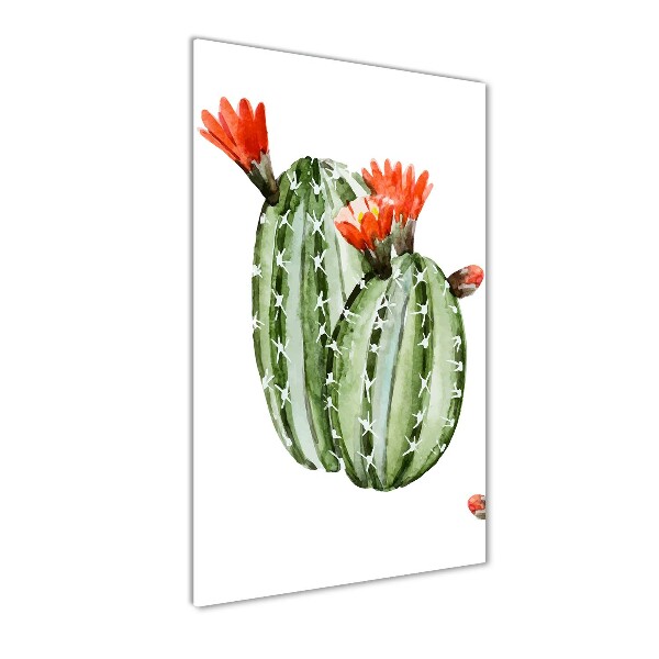Quadro acrilico verticale Cactus