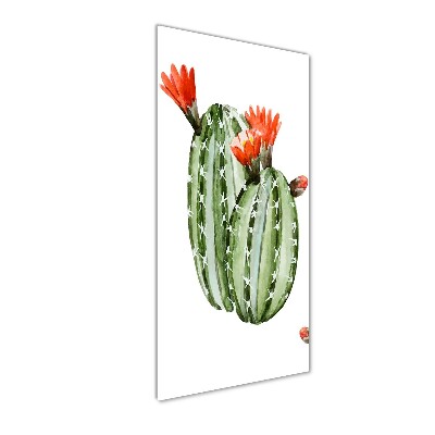 Quadro acrilico verticale Cactus