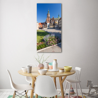 Quadro stampa su vetro acrilico verticale Cracovia, Polonia