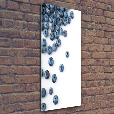 Quadro acrilico verticale Frutti di bosco