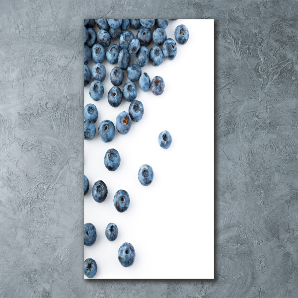 Quadro acrilico verticale Frutti di bosco